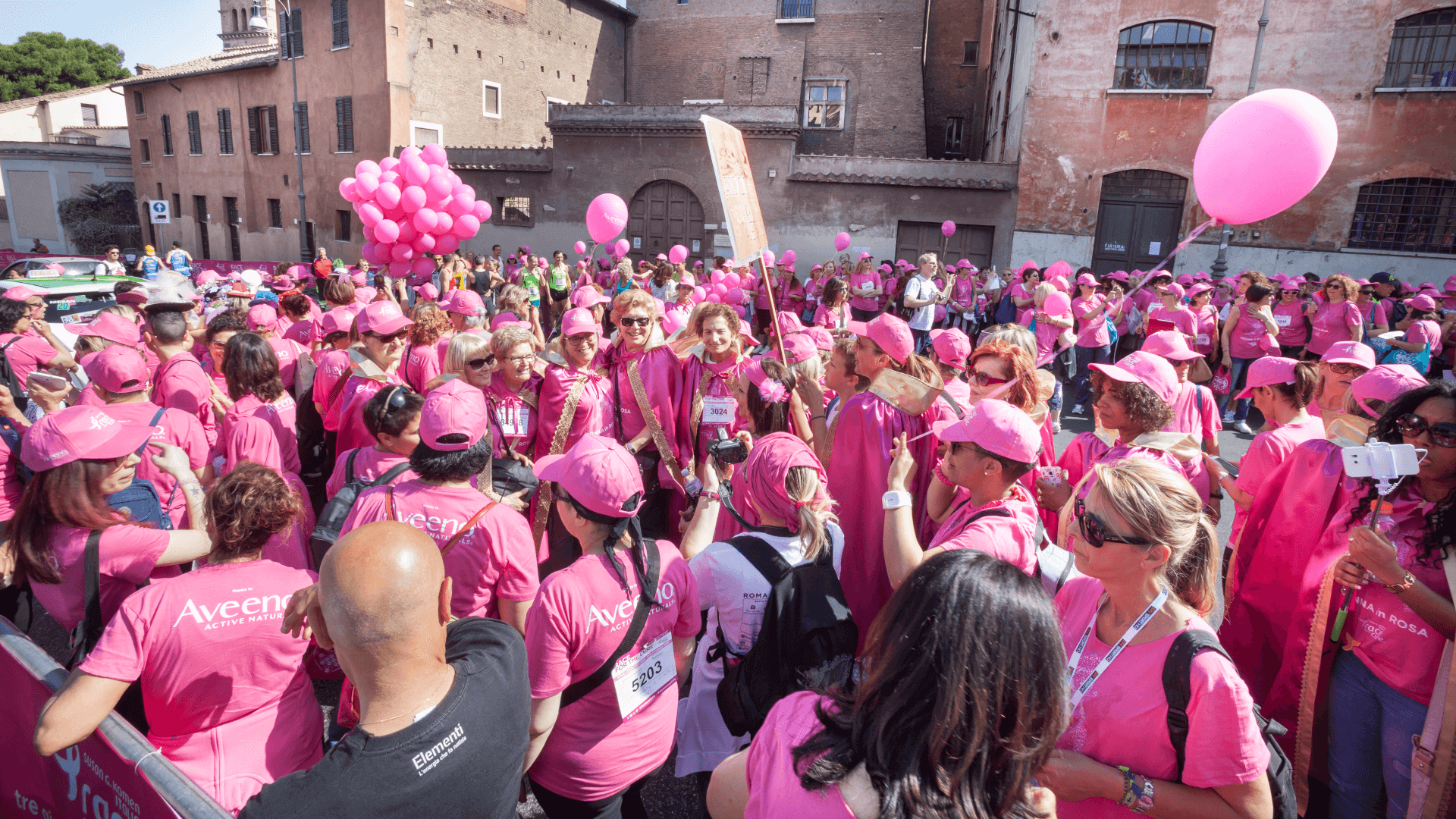 Team Unimarconi alla Race for the Cure
