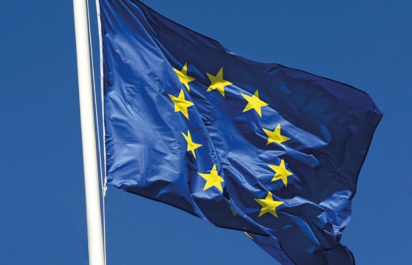 La bandiera dell'Unione Europea