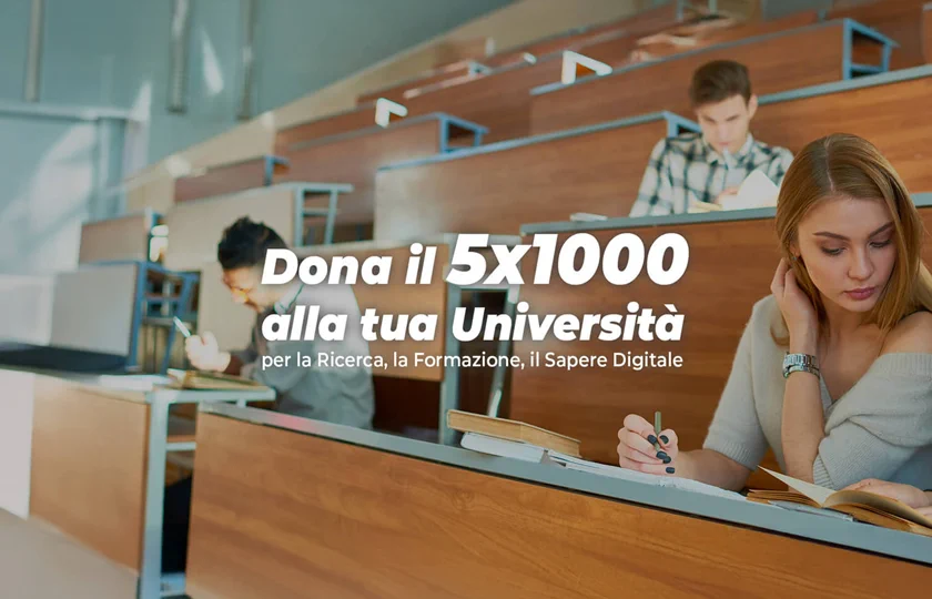Dona il 5x1000 alla tua università