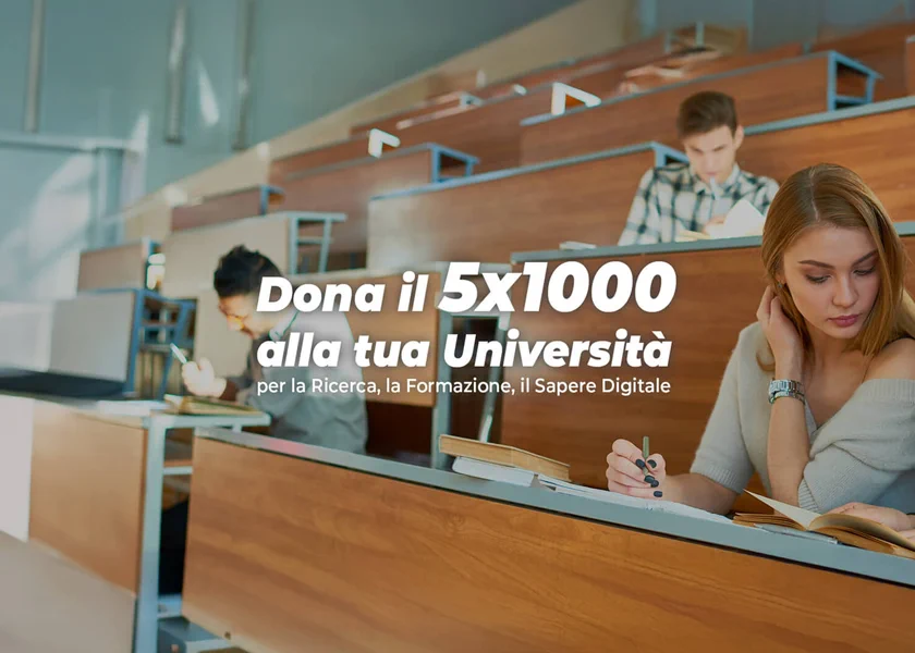 Dona il 5x1000 alla tua università
