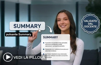 Riassunti delle lezioni