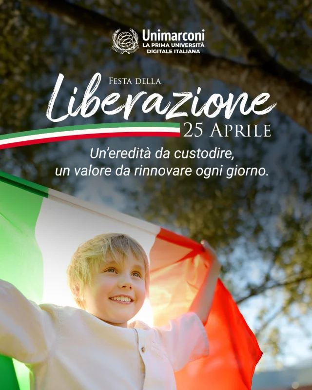 🇮🇹 Buona Festa della Liberazione da tutto lo staff Unimarconi.

---
Happy Liberation Day from all the Unimarconi staff.

#25aprile #liberazione #festaliberazione #libertà #italia