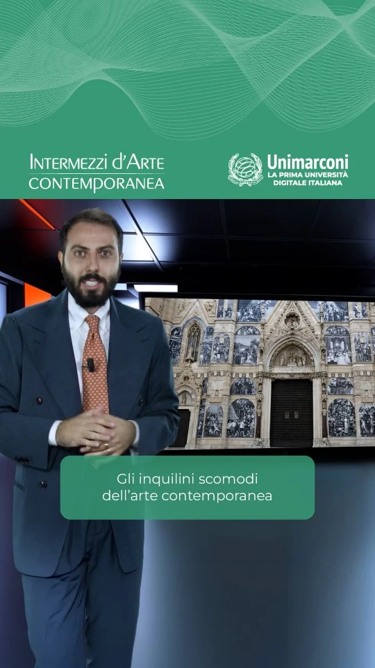 🖼 Nuovo episodio di “Intermezzi d’arte contemporanea”, la nuova rubrica di divulgazione culturale a cura del Prof. Roberto Nicolucci.

📌 In questo episodio "Gli inquilini scomodi dell’arte contemporanea"

🌐 Vedi gli episodi passati sul sito ufficiale dell’Ateneo.
https://www.unimarconi.it/pillole-arte/
[LINK in BIO]

🇬🇧
🖼 New episode of "Intermezzi d'arte contemporanea," the new cultural dissemination column curated by Professor Roberto Nicolucci.

📌 In this episode, "The Inconvenient Tenants of Contemporary Art"

🌐 See past episodes on the University's official website.

#arte #artecontemporanea #pilloledarte #unimarconi