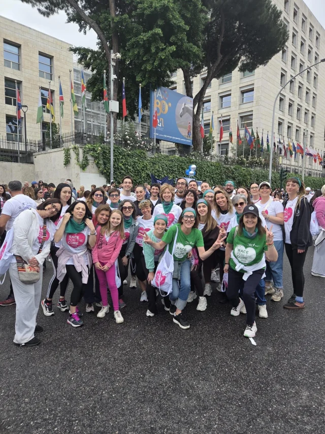 🏃‍♀️🏃Oggi l’Università degli Studi Guglielmo Marconi ha partecipato alla Race for the Cure, una giornata dedicata alla prevenzione, alla ricerca e alla solidarietà.

Studenti, docenti, personale e amici dell’Ateneo hanno camminato insieme, uniti dagli stessi valori e dalla volontà di esserci per una causa che riguarda tutti.

Questo significa essere UniMarconi.❤️
Una comunità che si incontra, partecipa e sceglie di esserci.👏🤩