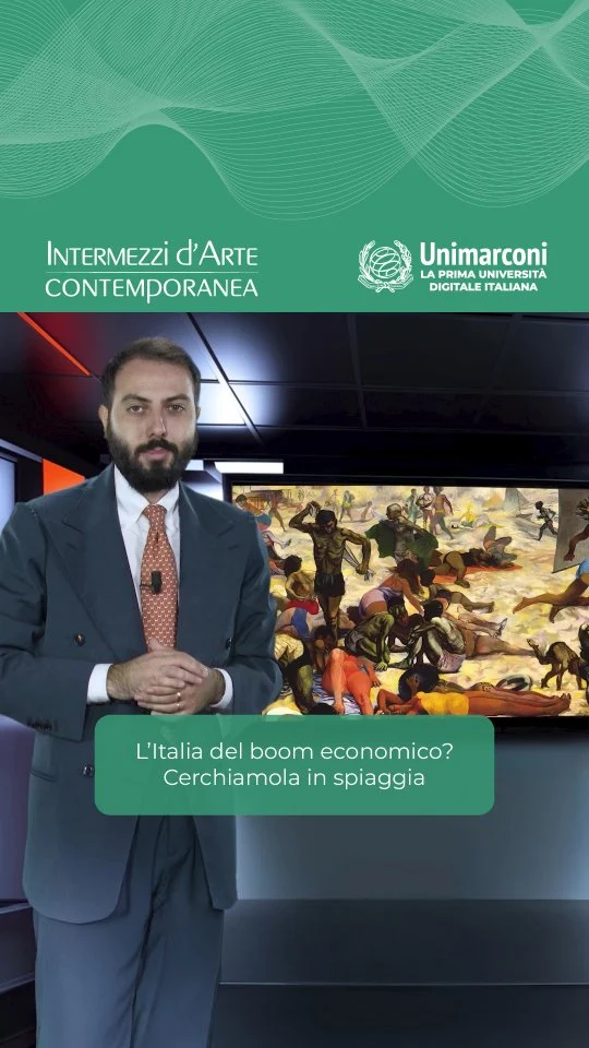 🖼 Nuovo episodio di “Intermezzi d’arte contemporanea”, la nuova rubrica di divulgazione culturale a cura del Prof. Roberto Nicolucci.

📌 In questo episodio "L’Italia del boom economico? Cerchiamola in spiaggia"

🌐 Vedi gli episodi passati sul sito ufficiale dell’Ateneo.
https://www.unimarconi.it/pillole-arte/
[LINK in BIO]

🇬🇧
🖼 New episode of "Intermezzi d'arte contemporanea," the new cultural dissemination column curated by Professor Roberto Nicolucci.

📌 In this episode, "Italy's economic boom? Let's look for it on the beach."

🌐 See past episodes on the University's official website.

#arte #artecontemporanea #italia #pilloledarte #unimarconi