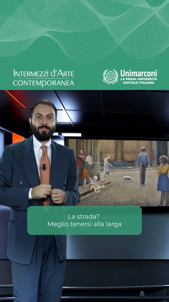 🖼 Nuovo episodio di “Intermezzi d’arte contemporanea”, la nuova rubrica di divulgazione culturale a cura del Prof. Roberto Nicolucci.

📌 In questo episodio "La strada? Meglio tenersi alla larga"

🌐 Vedi gli episodi passati sul sito ufficiale dell’Ateneo.
https://www.unimarconi.it/pillole-arte/
[LINK in BIO]

🇬🇧
🖼 New episode of "Intermezzi d'arte contemporanea," the new cultural dissemination column curated by Professor Roberto Nicolucci.

📌 In this episode, "The road? Better to stay away."

🌐 See past episodes on the University's official website.

#arte #artecontemporanea #strada #pilloledarte #unimarconi