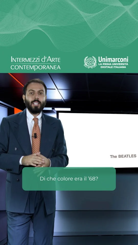 🖼 Nuovo episodio di “Intermezzi d’arte contemporanea”, la nuova rubrica di divulgazione culturale a cura del Prof. Roberto Nicolucci.

📌 In questo episodio "Di che colore era il ’68?"

🌐 Vedi gli episodi passati sul sito ufficiale dell’Ateneo.
https://www.unimarconi.it/pillole-arte/
[LINK in BIO]

🇬🇧
🖼 New episode of "Intermezzi d'arte contemporanea," the new cultural dissemination column curated by Professor Roberto Nicolucci.

📌 In this episode, "What color was '68?"

🌐 See past episodes on the University's official website.

#arte #artecontemporanea #68 #beatles #pilloledarte unimarconi