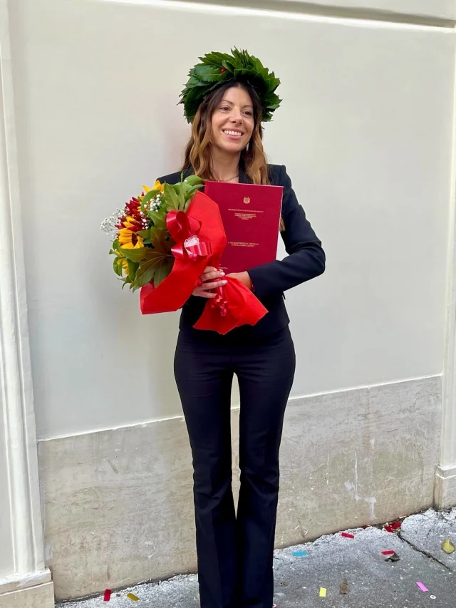 🎓 Congratulazioni Ilaria per il conseguimento della laurea.

Ti auguriamo di affrontare il futuro con determinazione e di trasformare questo importante traguardo in nuove opportunità di crescita personale e professionale.

Ad maiora semper.